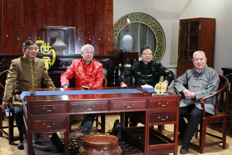 蒋继明会长参加《传世宝藏》大型鉴宝活动节目录制