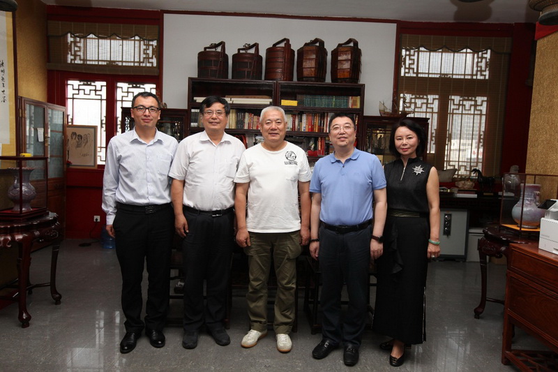 全国工商联会员部副部长刘建参访郑州古玩城
