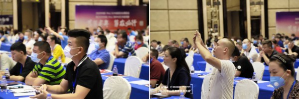 现场经销商纷纷记录专家分享的精彩内容