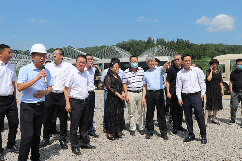 樊友山就加强工商联定点帮扶工作助力织金高质量打赢脱贫攻坚战在贵州调研