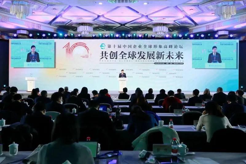 汪鸿雁出席第十届中国企业全球形象高峰论坛